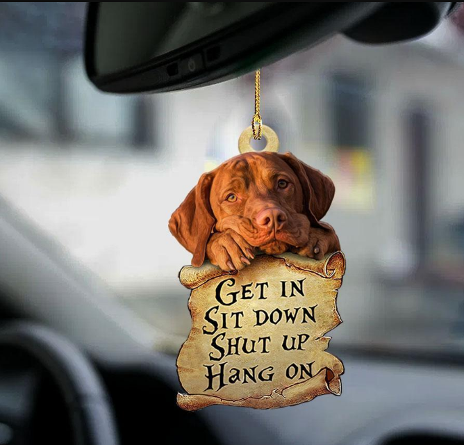 Car Pendant Sleeping Dog Angel Home Decor Acrylic Showcase Hanging Ornaments For Doors