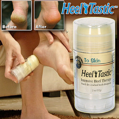 Massage Foot Crack And Apply Foot Cream