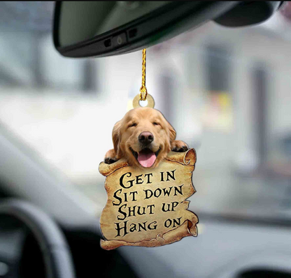 Car Pendant Sleeping Dog Angel Home Decor Acrylic Showcase Hanging Ornaments For Doors