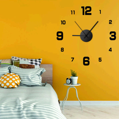 Modern Creative Personality Large Pointer Quartz Wall Clock