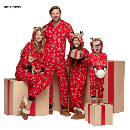 Christmas Matching Family Outfits 2020 Father Son Romper Baby Mother Daughter Cotton Clothes Family Looking Jumpsuit Pajamas - MARC SHERL