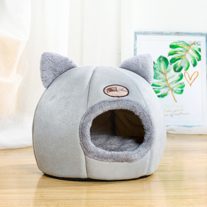 New Deep sleep comfort in winter cat bed little mat basket for cat‘s house  products pets tent cozy cave beds Indoor cama gato - MARC SHERL