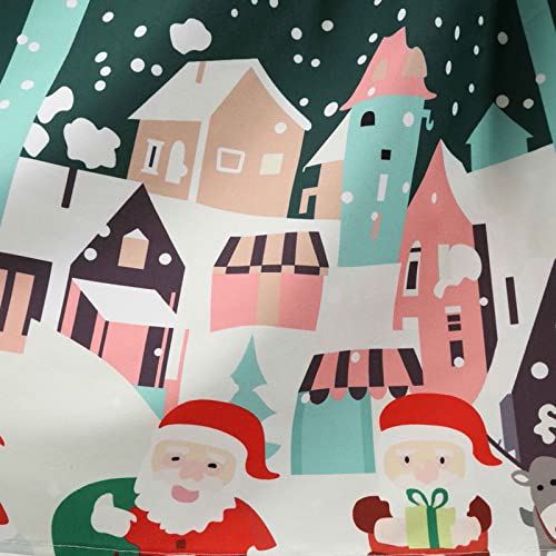 Women's 50s Vintage Tea Dress Christmas Sleeveless Round Neck Print Cocktail Dress Holiday A-line Swing Party Dress