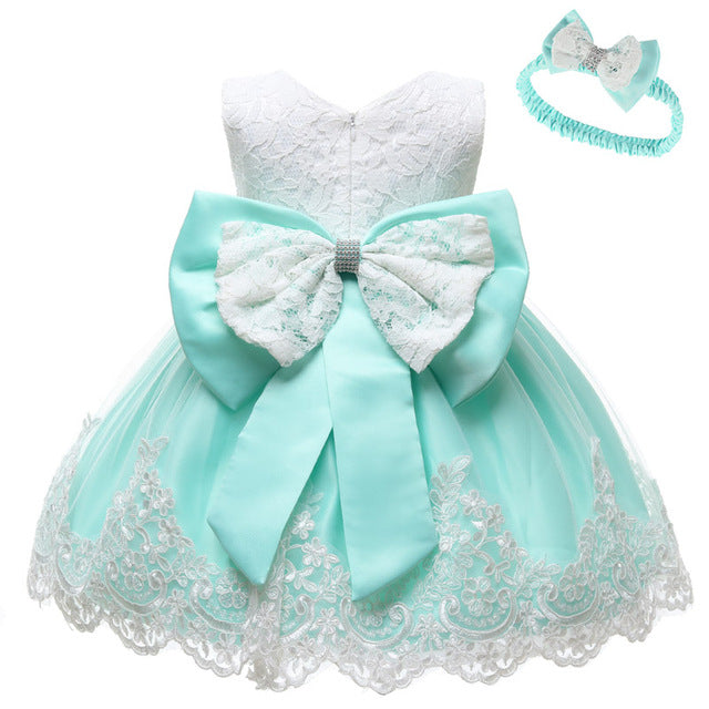 LZH Baby Girls Dress Newborn Princess Dress For Baby first 1st Year Birthday Dress Christmas Carnival Costume Infant Party Dress - MARC SHERL