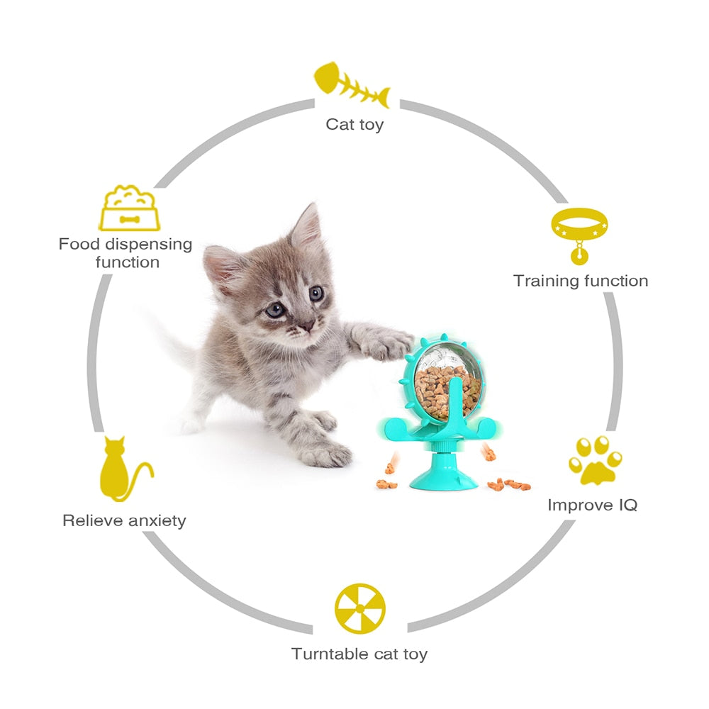 Cat Toy Interactive Rotatable Wheel - MARC SHERL