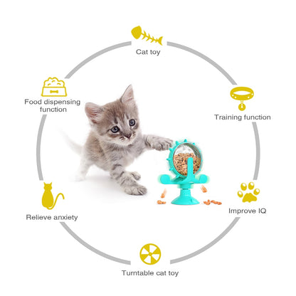 Cat Toy Interactive Rotatable Wheel - MARC SHERL