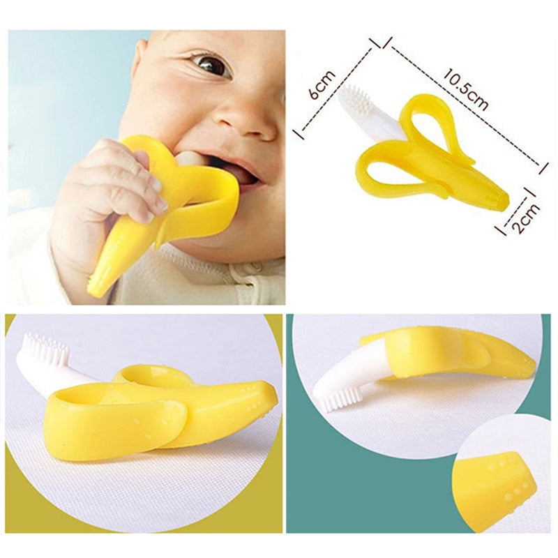 Baby Silicone Training Toothbrush - MARC SHERL