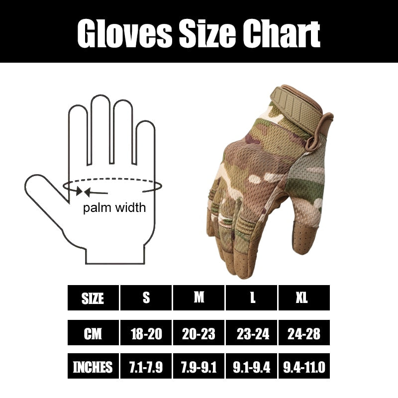 Touch Outdoor Sports Tactical Gloves Protect Gear - MARC SHERL