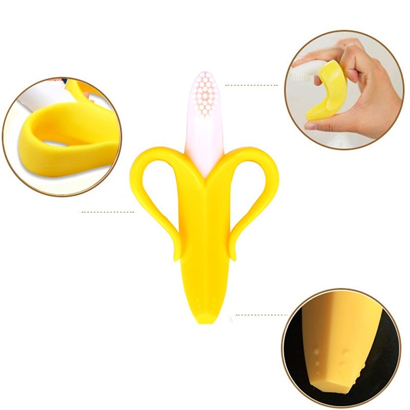 Baby Silicone Training Toothbrush - MARC SHERL