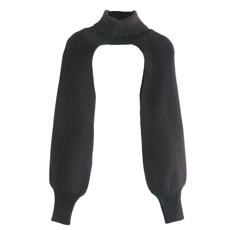 Women Turtleneck Long Sleeve Knitting Sweater Casual Femme Chic Design Pullover High Street Lady Tops SW886 - MARC SHERL