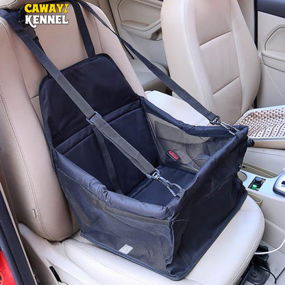 CAWAYI KENNEL Travel Dog Car Seat Cover Folding Hammock Pet Carriers Bag Carrying For Cats Dogs transportin perro autostoel hond - MARC SHERL