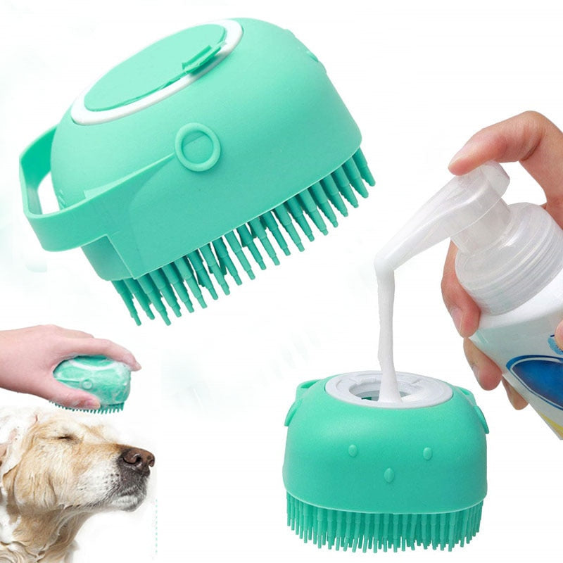 BrushPro-Dog Bath Brush