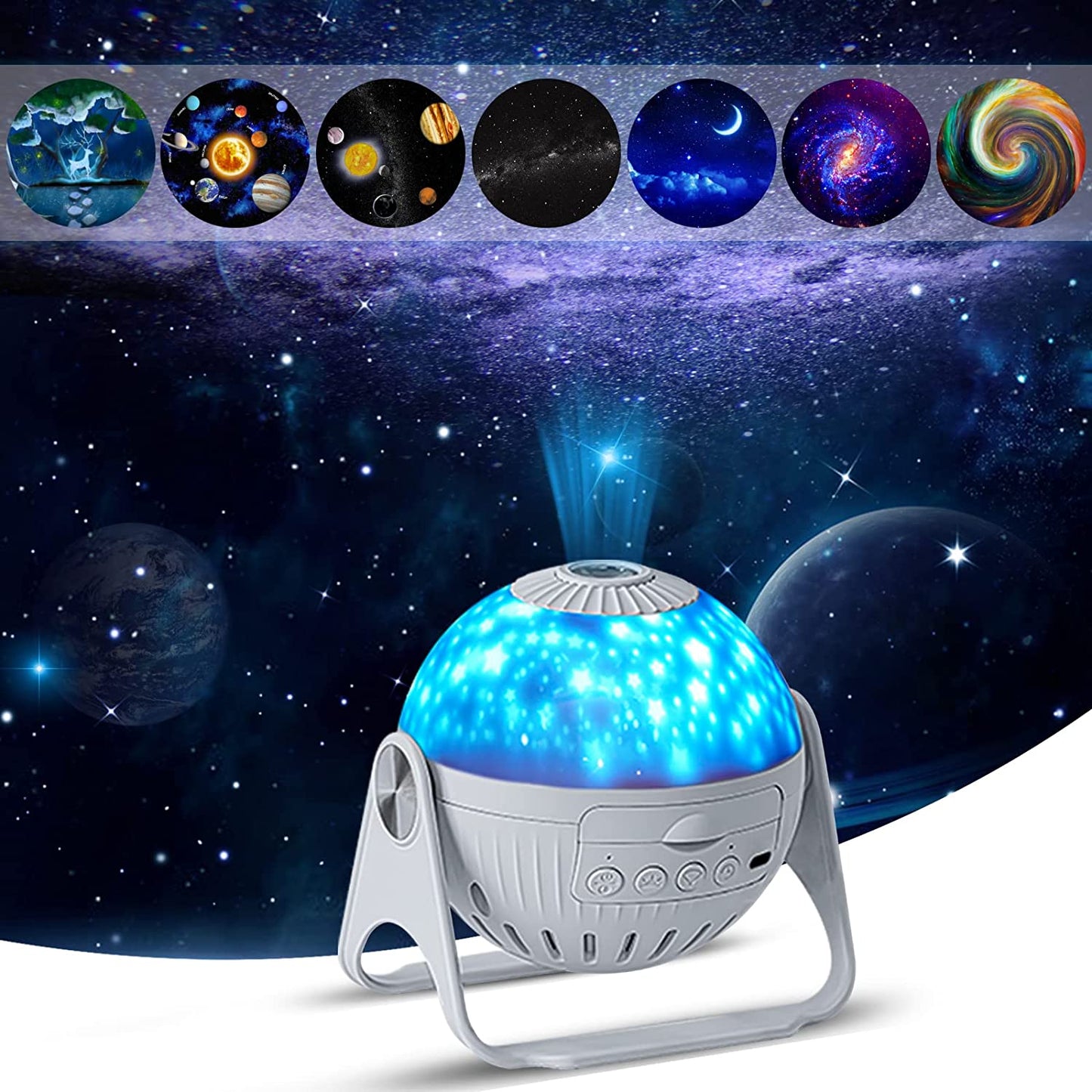 NEW Galaxy Projector 7 in 1 Planetarium Projector Night Light