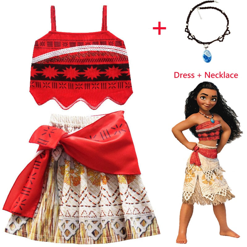 Princess Moana Cosplay Costume Children - MARC SHERL