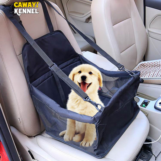 CAWAYI KENNEL Travel Dog Car Seat Cover Folding Hammock Pet Carriers Bag Carrying For Cats Dogs transportin perro autostoel hond - MARC SHERL