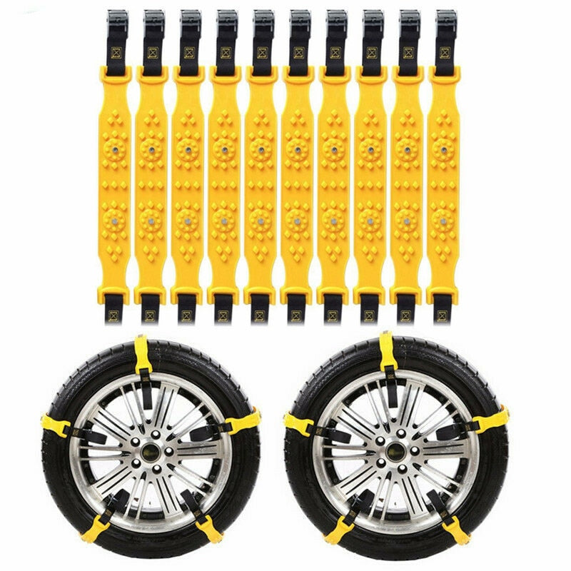 10PCS Car Tire Snow Chains Winter Snow - MARC SHERL