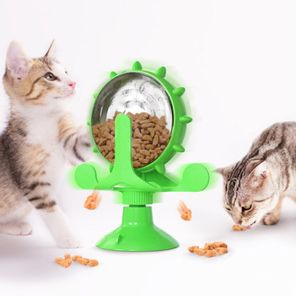 Original Treat Leaking Cat Toy Interactive Rotatable Wheel Toy for Cats Kitten Dogs Pet Products Accessories for Dropshipping - MARC SHERL